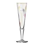 Flûte à champagne Goldnacht Oie sauvage Verre cristallin - Transparent / Doré - Contenance : 0,2 L