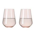 Verres Fjordlicht (lot de 2) Verre cristallin - Orange