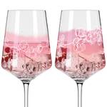 Bicchiere aperitivo Sommersonett I (2) Cristallo - Trasparente / Rosa - Capacità: 0.54 l