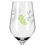 Witte wijnglas Herzkristall kristalglas - transparant/platina - inhoud: 0.36 L