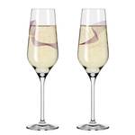 Champagnerglas Kristallwind I (2er-Set) Kristallglas - Transparent - Fassungsvermögen: 0.25 L