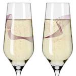 Bicchiere champagne Kristallwind I (2) Cristallo - Trasparente - Capacità: 0.25 L