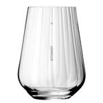 Drinkglas Sternschliff (set van 2) kristalglas - transparant/platina - inhoud: 0.36 L