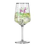 Verre apéritif Sommertau II Verre cristallin - Transparent / Vert - Contenance : 0,54 L