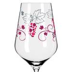 Verre à vin Cœur de cristal IV Verre cristallin - Transparent / Platine - Contenance : 0,58 L