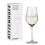 Witte wijnglas Herzkristall kristalglas - perzikkleurig - inhoud: 0.38 L