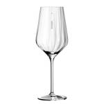 Weißweinglas Sternschliff (2er-Set) Kristallglas - Transparent - Fassungsvermögen: 0.38 L