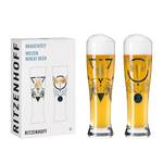 Bicchiere da Weiss Brauchzeit III (2) Vetro - Multicolore - Capacità: 0.65 l