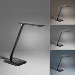 LED-tafellamp Florentina kunststof - 1 lichtbron - Zwart