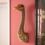 Decorazione da parete Ostrich Oro - Pietra