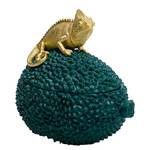 Deko Dose Chameleon I Gold - Stein