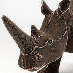 Sierobject Rhino Rivets Pearls bruin - steen