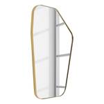 Spiegel Shape Brass Gold - Glas / Metall - 64 x 94,5 cm