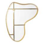 Spiegel Shape Brass goudkleurig - metaal/glas - 110 x 120 cm