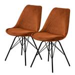 Chaises Bonito I (lot de 2) Cognac