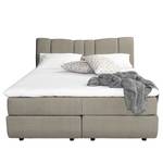 Boxspring Acworth Beige - 180 x 200cm - H3 medium