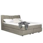 Lit boxspring Acworth Beige - 160 x 200cm - Matelas double D3/D4