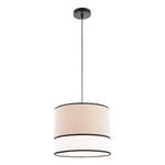 Suspension Linia III Lin / Fer - 1 ampoule