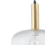 Suspension Mallin I Verre transparent / Fer - 1 ampoule