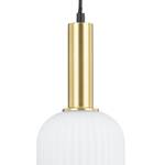 Hanglamp Mallin III opaalglas/ijzer - 1 lichtbron