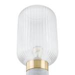 Lampe Malli Verre transparent / Marbre - 1 ampoule