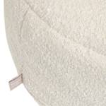 Pouf Adara Blanc - Textile - 50 x 35 x 50 cm