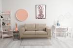 Sofa Darling (2-Sitzer) Microfaser - Microfaser Tulia: Beige