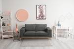 Sofa Darling (2-Sitzer) Microfaser - Microfaser Tulia: Grau