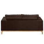 Sofa Darling (2-Sitzer) Microfaser - Microfaser Tulia: Dunkelbraun