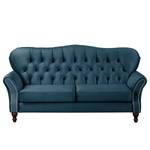 Sofa Dassel (3-Sitzer) Samt - Samt Onoli: Marineblau
