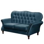 Sofa Dassel (2-Sitzer) Samt - Samt Onoli: Marineblau