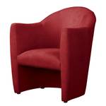 Fauteuil Dante tissu structuré - Tissu structuré Asali: Rouge