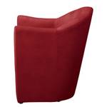 Fauteuil Dante tissu structuré - Tissu structuré Asali: Rouge