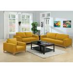 Fauteuil Darling Microfibre - Microfibre Rieka: Jaune moutarde