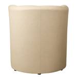 Fauteuil Dapoli structuurstof - Structuurstof Grada: Beige