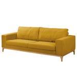 Sofa Darling (3-Sitzer) Mircofaser - Microfaser Rieka: Senfgelb