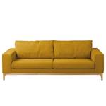 Sofa Darling (3-Sitzer) Mircofaser - Microfaser Rieka: Senfgelb