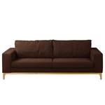 Sofa Darling (3-Sitzer) Mircofaser - Microfaser Rieka: Braun