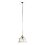 Hanglamp Fauna ijzer/transparant glas - 1 lichtbron