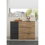 Kast Budapest Bruin - Plaatmateriaal - 120 x 89 x 40 cm