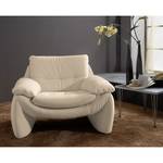 Sessel Budal Echtleder - Echtleder Canela: Hellbeige