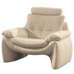 Fauteuil Budal echt leer - Leer Canela: Lichtbeige