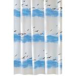 Douchegordijn Seaside polyester - krokusblauw - 240 x 180 cm