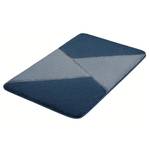 Tapis de bain Hailey II Polyacrylique - Bleu - 70 x 120 cm