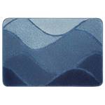 Tapis de bain Fiona I Polyacrylique - Bleu - 60 x 100 cm