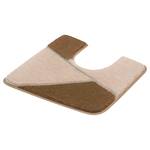 Tapis de bain Hailey I Polyacrylique - Marron