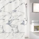 Rideau de douche Marble Polyester - Anthracite - 120 x 200 cm