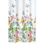 Douchegordijn Butterflies polyester - meerdere kleuren - 120 x 200 cm