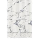 Douchegordijn Marble polyester - antracietkleurig - 240 x 180 cm