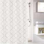 Rideau de douche Classy Polyester - Blanc - 180 x 180 cm